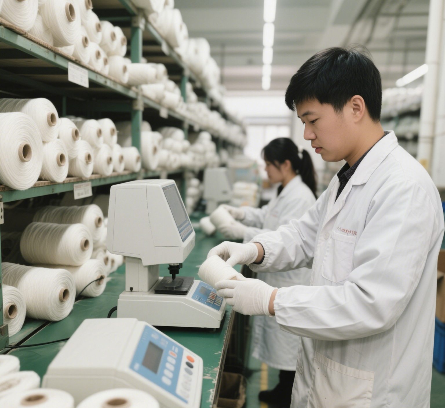  纺织原料进货检验环节​