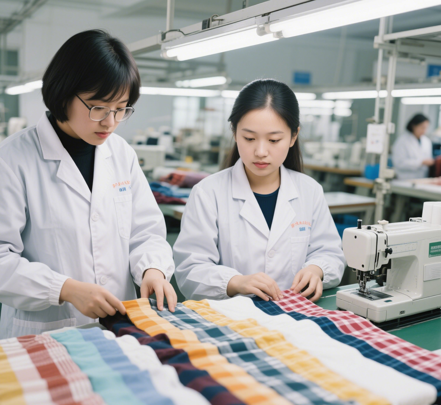  纺织品质量抽检场景