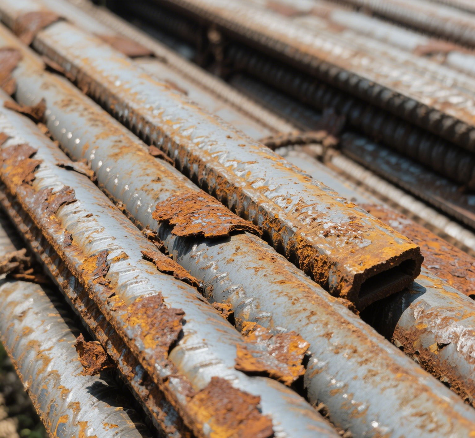 钢材高速轧制过程中易产生氧化皮残留